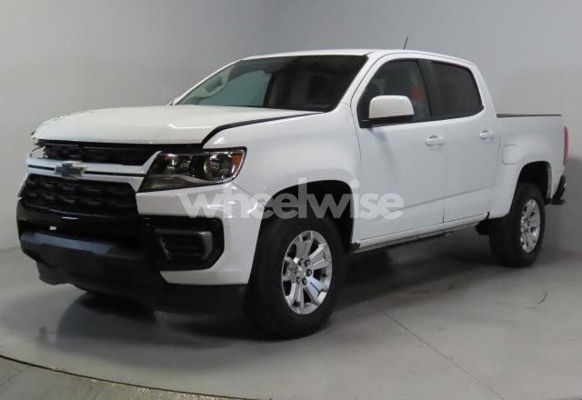 Photo 3 of 2021 CHEVROLET COLORADO LT (VIN 1GCGSCEN3M1224443)
