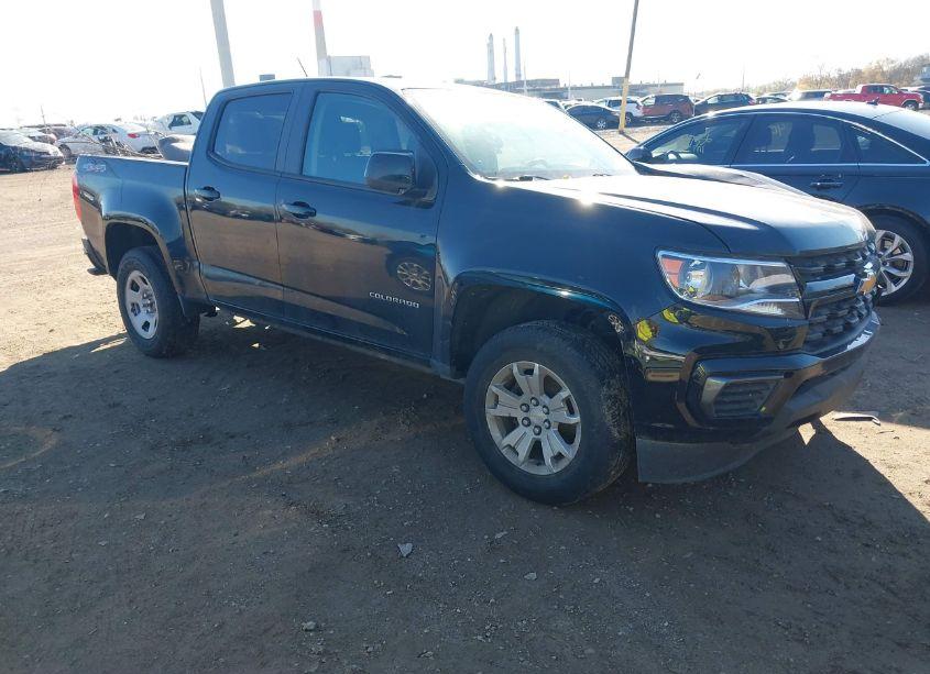 2021 Chevrolet Colorado 2WD SHORT BOX LT (VIN 1GCGSCEN6M1134302) main photo