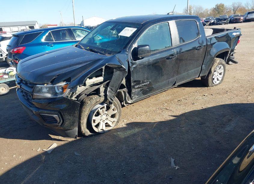 Photo 2 of 2021 Chevrolet Colorado 2WD SHORT BOX LT (VIN 1GCGSCEN6M1134302)