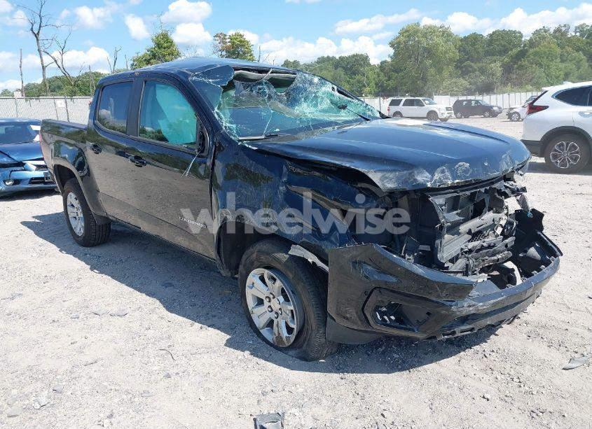 2021 Chevrolet Colorado 2WD SHORT BOX LT (VIN 1GCGSCEN6M1137166) main photo