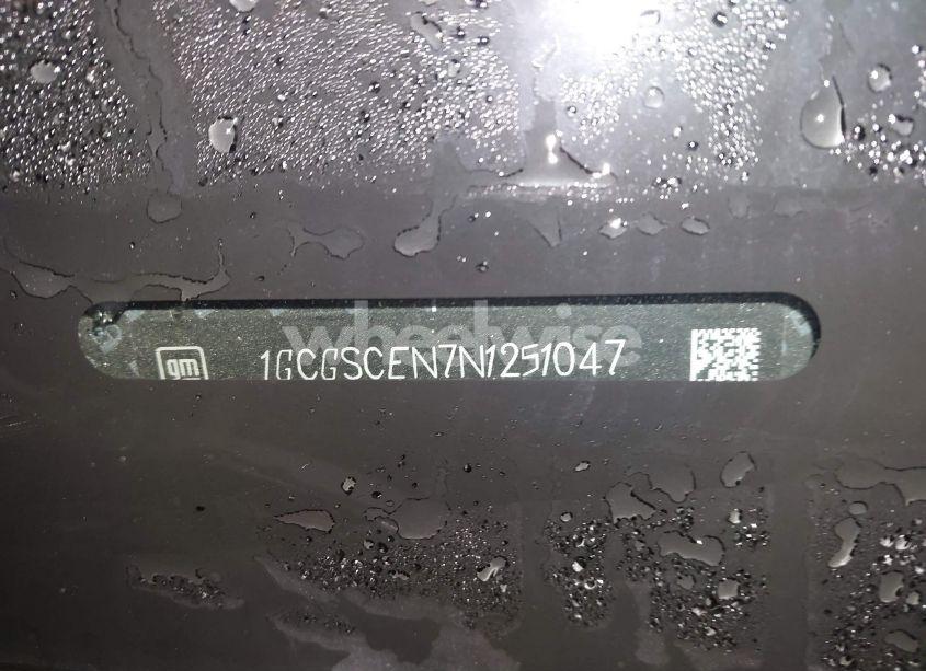 Photo 9 of 2022 Chevrolet Colorado 2WD SHORT BOX LT (VIN 1GCGSCEN7N1251047)