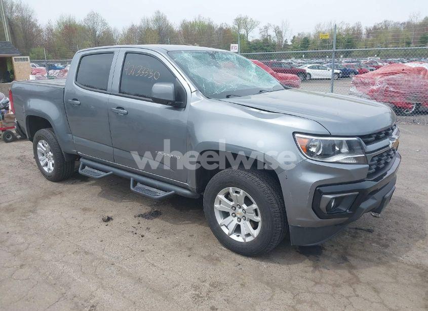 2022 Chevrolet Colorado 2WD SHORT BOX LT (VIN 1GCGSCEN7N1315846) main photo