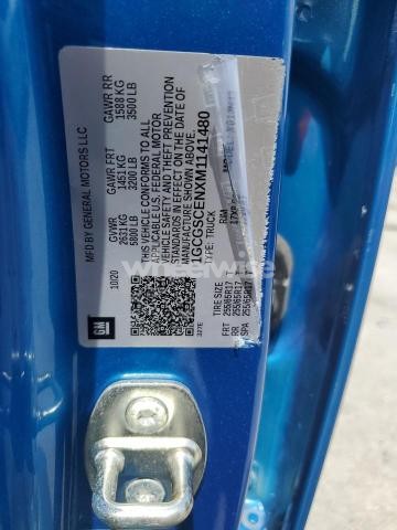 Photo 11 of 2021 CHEVROLET COLORADO LT (VIN 1GCGSCENXM1141480)