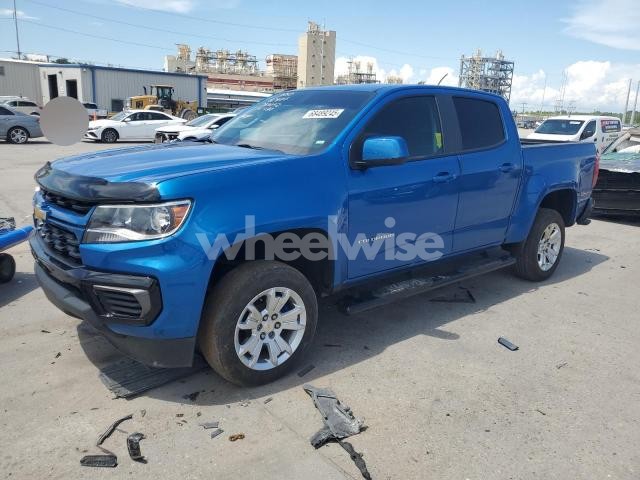 Photo 3 of 2021 CHEVROLET COLORADO LT (VIN 1GCGSCENXM1141480)
