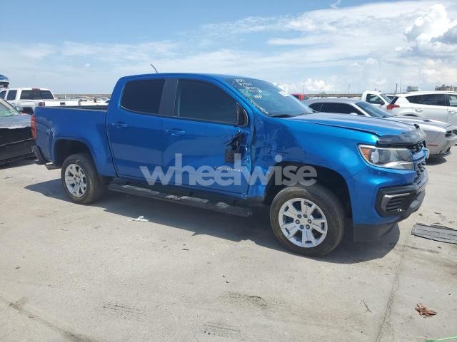 Photo 9 of 2021 CHEVROLET COLORADO LT (VIN 1GCGSCENXM1141480)
