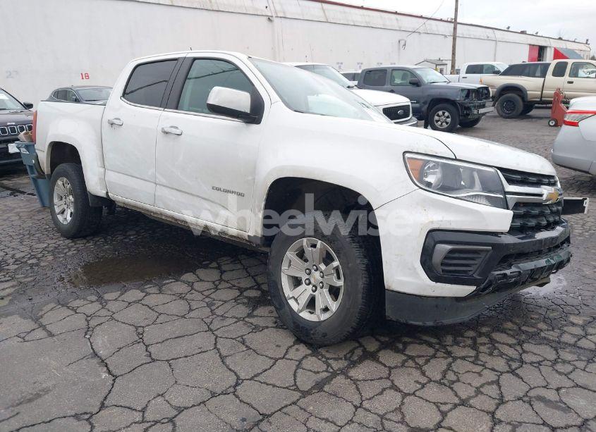2022 Chevrolet Colorado 2WD SHORT BOX LT (VIN 1GCGSCENXN1266397) main photo