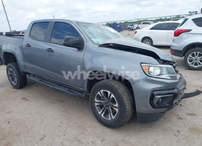 2021 Chevrolet Colorado 2WD SHORT BOX Z71 (VIN 1GCGSDEN2M1190422) main photo