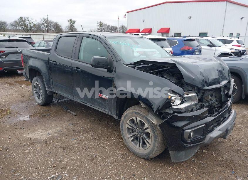 2021 Chevrolet Colorado 2WD SHORT BOX Z71 (VIN 1GCGSDEN3M1108777) main photo