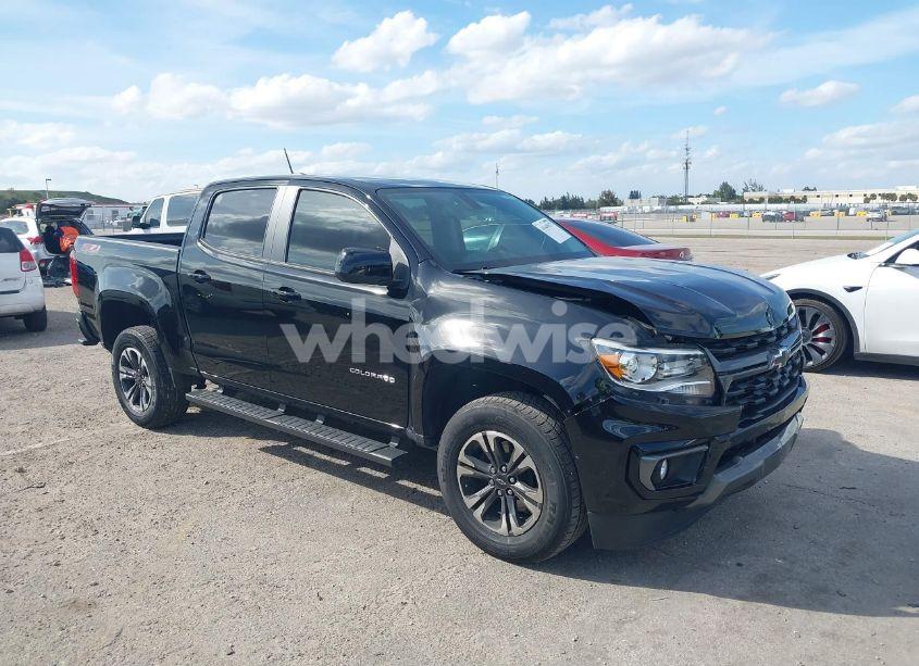 2021 Chevrolet Colorado 2WD SHORT BOX Z71 (VIN 1GCGSDEN3M1132058) main photo