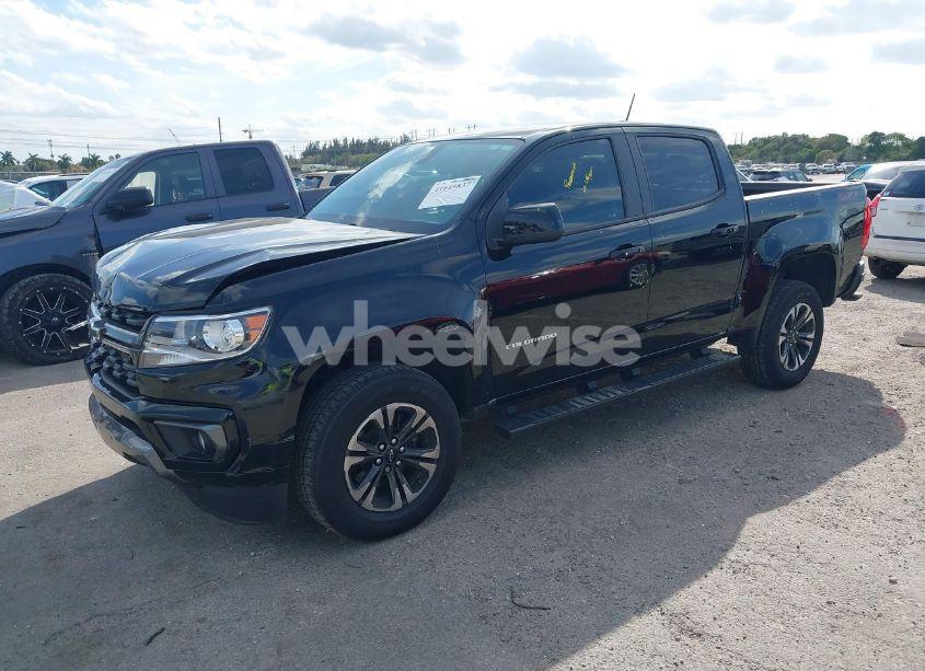 Photo 2 of 2021 Chevrolet Colorado 2WD SHORT BOX Z71 (VIN 1GCGSDEN3M1132058)