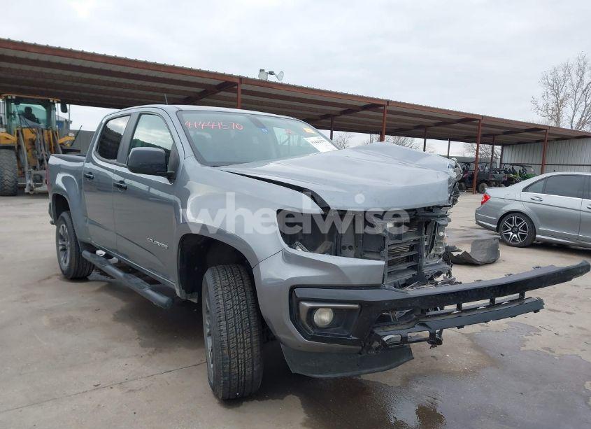 2021 Chevrolet Colorado 2WD SHORT BOX Z71 (VIN 1GCGSDEN5M1123300) main photo