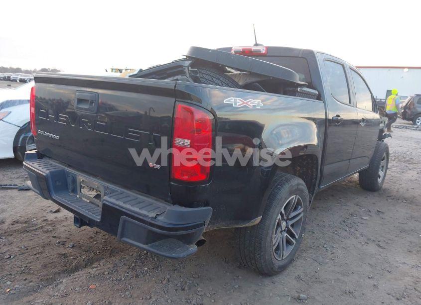 Photo 4 of 2021 Chevrolet Colorado 4WD SHORT BOX WT (VIN 1GCGTBEN0M1143701)