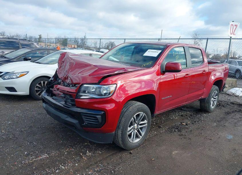 Photo 2 of 2022 Chevrolet Colorado 4WD SHORT BOX WT (VIN 1GCGTBEN0N1116712)
