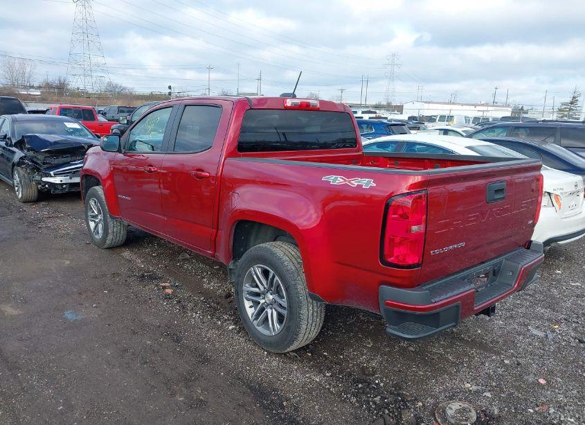 Photo 3 of 2022 Chevrolet Colorado 4WD SHORT BOX WT (VIN 1GCGTBEN0N1116712)
