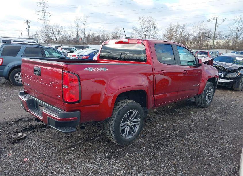 Photo 4 of 2022 Chevrolet Colorado 4WD SHORT BOX WT (VIN 1GCGTBEN0N1116712)