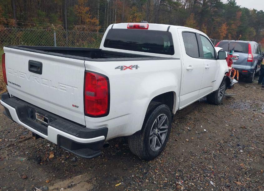 Photo 4 of 2021 Chevrolet Colorado 4WD SHORT BOX WT (VIN 1GCGTBEN3M1192861)