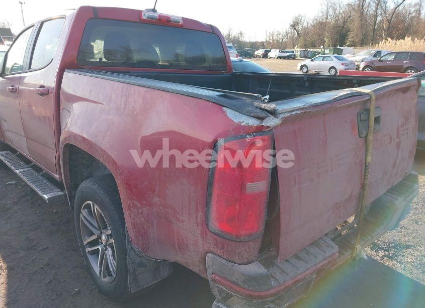 Photo 17 of 2021 Chevrolet Colorado 4WD SHORT BOX WT (VIN 1GCGTBEN6M1217560)