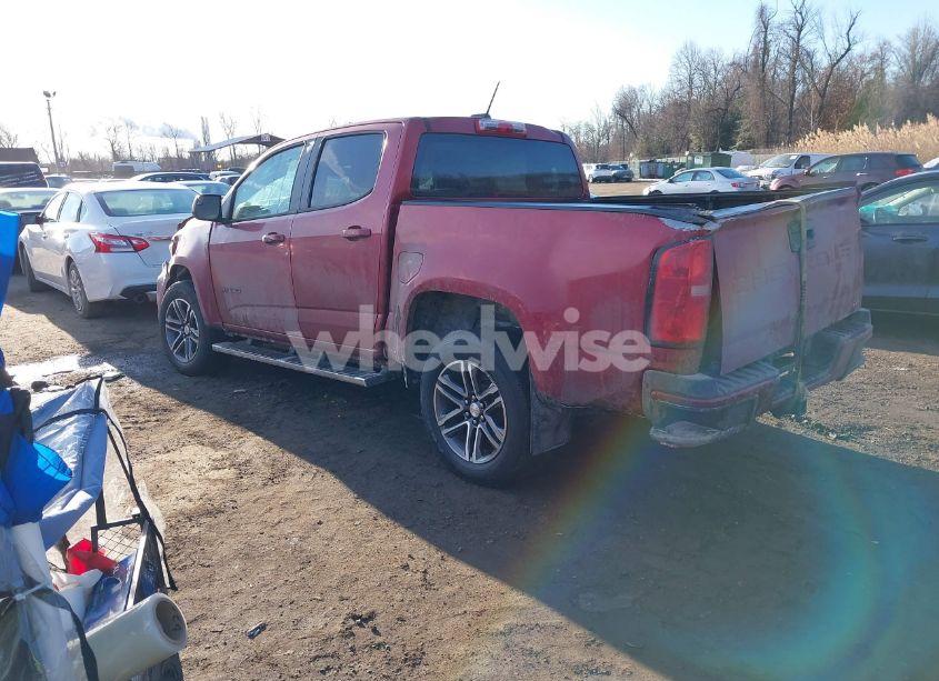 Photo 3 of 2021 Chevrolet Colorado 4WD SHORT BOX WT (VIN 1GCGTBEN6M1217560)