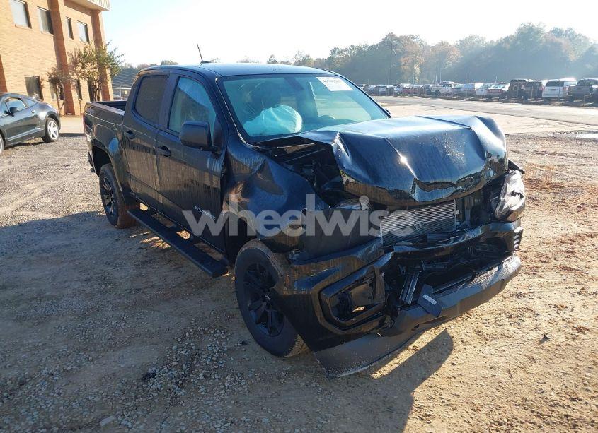 2021 Chevrolet Colorado 4WD SHORT BOX WT (VIN 1GCGTBEN6M1263115) main photo
