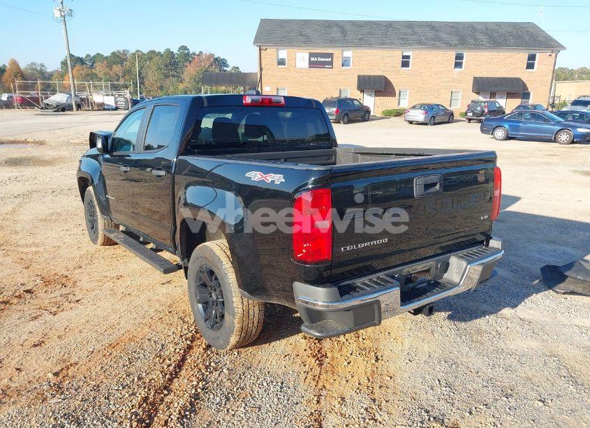 Photo 3 of 2021 Chevrolet Colorado 4WD SHORT BOX WT (VIN 1GCGTBEN6M1263115)