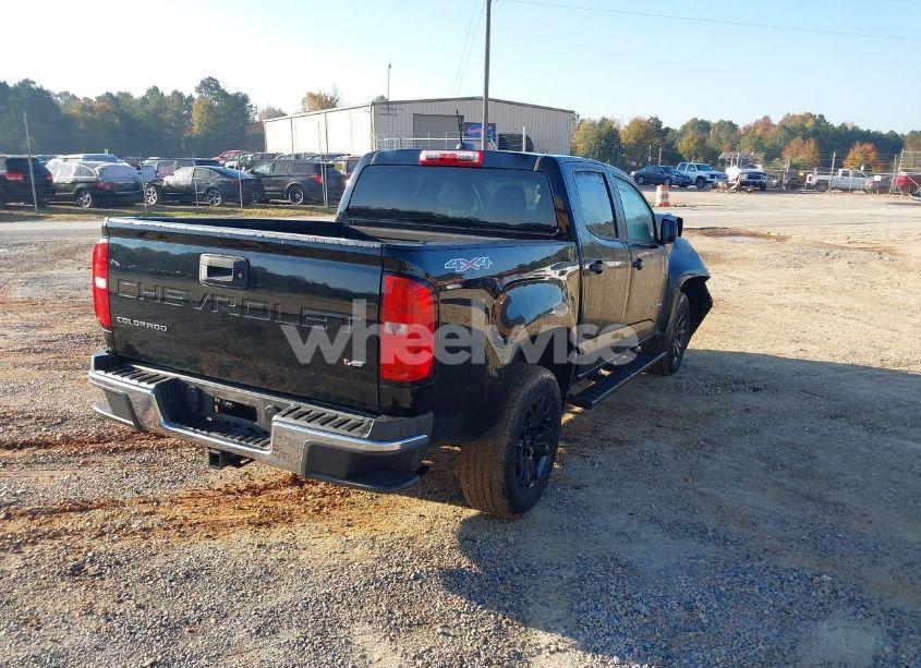 Photo 4 of 2021 Chevrolet Colorado 4WD SHORT BOX WT (VIN 1GCGTBEN6M1263115)
