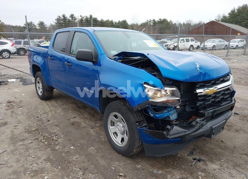 2021 Chevrolet Colorado 4WD SHORT BOX WT (VIN 1GCGTBEN7M1287584) main photo