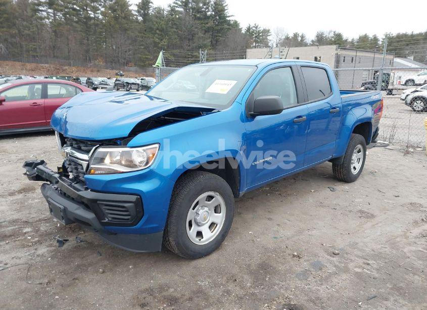 Photo 2 of 2021 Chevrolet Colorado 4WD SHORT BOX WT (VIN 1GCGTBEN7M1287584)