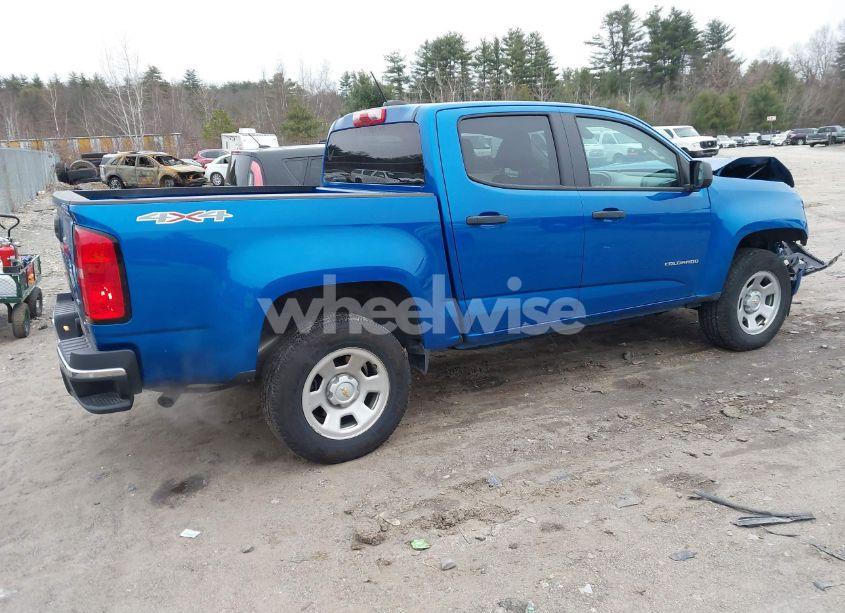Photo 4 of 2021 Chevrolet Colorado 4WD SHORT BOX WT (VIN 1GCGTBEN7M1287584)