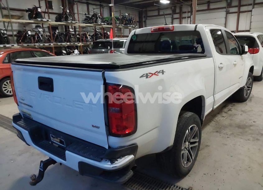 Photo 4 of 2021 Chevrolet Colorado 4WD LONG BOX WT (VIN 1GCGTBEN9M1111748)
