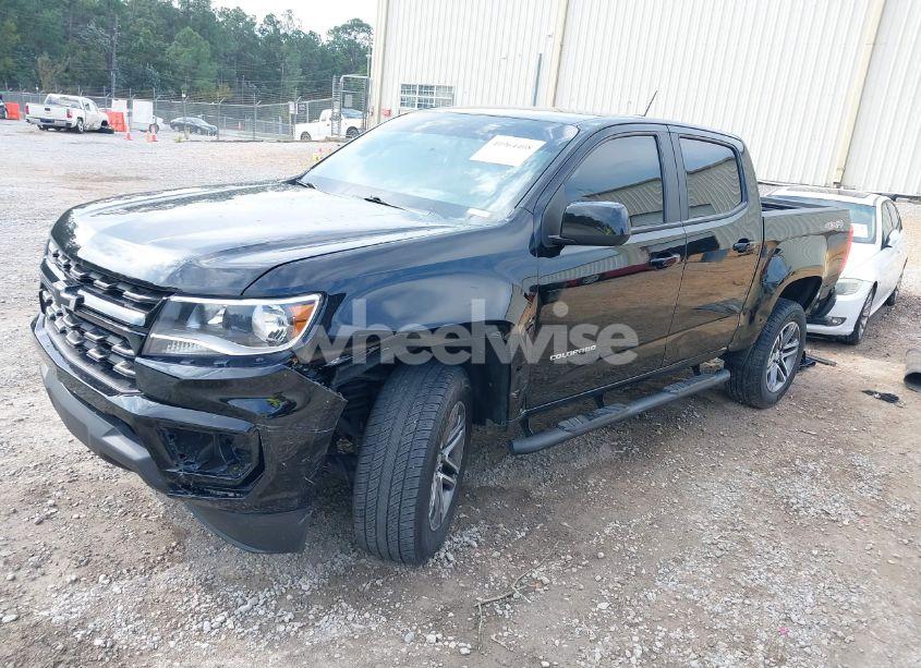 Photo 2 of 2021 Chevrolet Colorado 4WD SHORT BOX WT (VIN 1GCGTBENXM1249573)