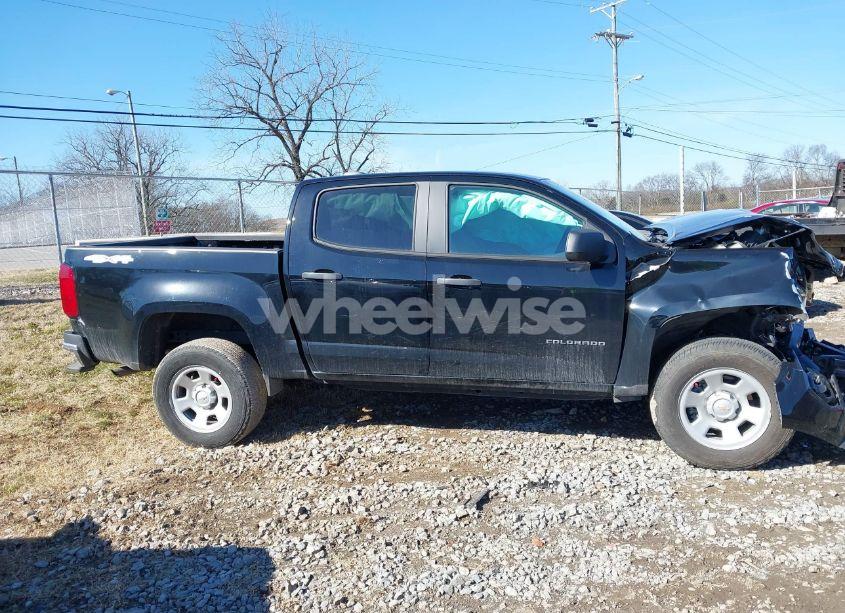 Photo 12 of 2021 Chevrolet Colorado 4WD SHORT BOX WT (VIN 1GCGTBENXM1298059)