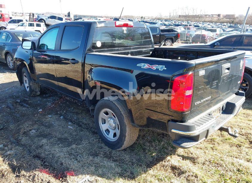 Photo 3 of 2021 Chevrolet Colorado 4WD SHORT BOX WT (VIN 1GCGTBENXM1298059)