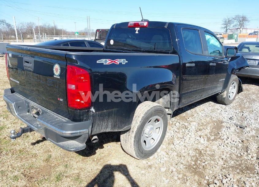 Photo 4 of 2021 Chevrolet Colorado 4WD SHORT BOX WT (VIN 1GCGTBENXM1298059)