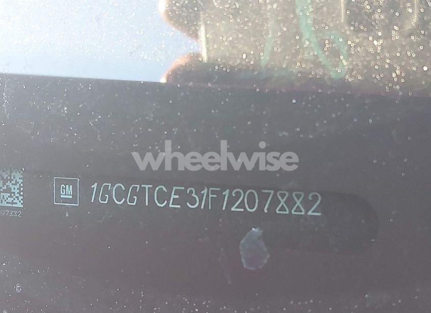 Photo 9 of 2015 Chevrolet Colorado Z71 (VIN 1GCGTCE31F1207882)