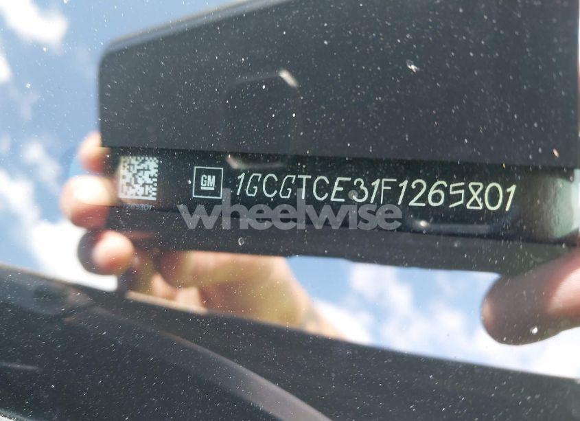 Photo 9 of 2015 Chevrolet Colorado Z71 (VIN 1GCGTCE31F1265801)