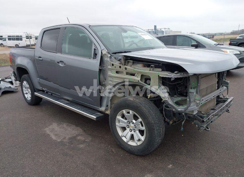 2021 Chevrolet Colorado 4WD SHORT BOX LT (VIN 1GCGTCEN0M1101812) main photo