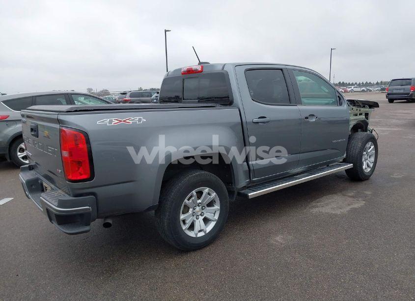 Photo 4 of 2021 Chevrolet Colorado 4WD SHORT BOX LT (VIN 1GCGTCEN0M1101812)