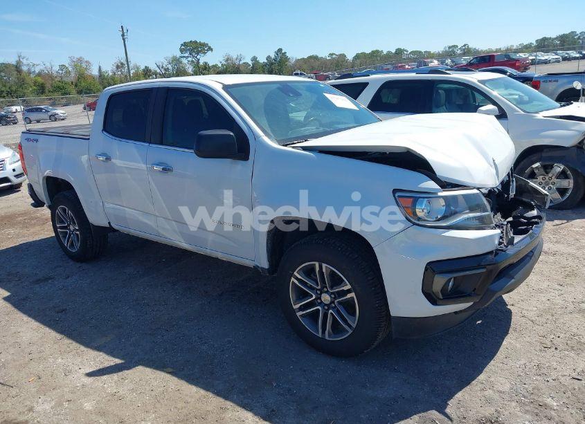 2021 Chevrolet Colorado 4WD SHORT BOX LT (VIN 1GCGTCEN0M1111868) main photo