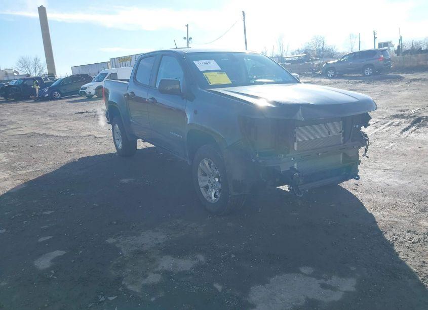 2021 Chevrolet Colorado 4WD SHORT BOX LT (VIN 1GCGTCEN0M1265383) main photo