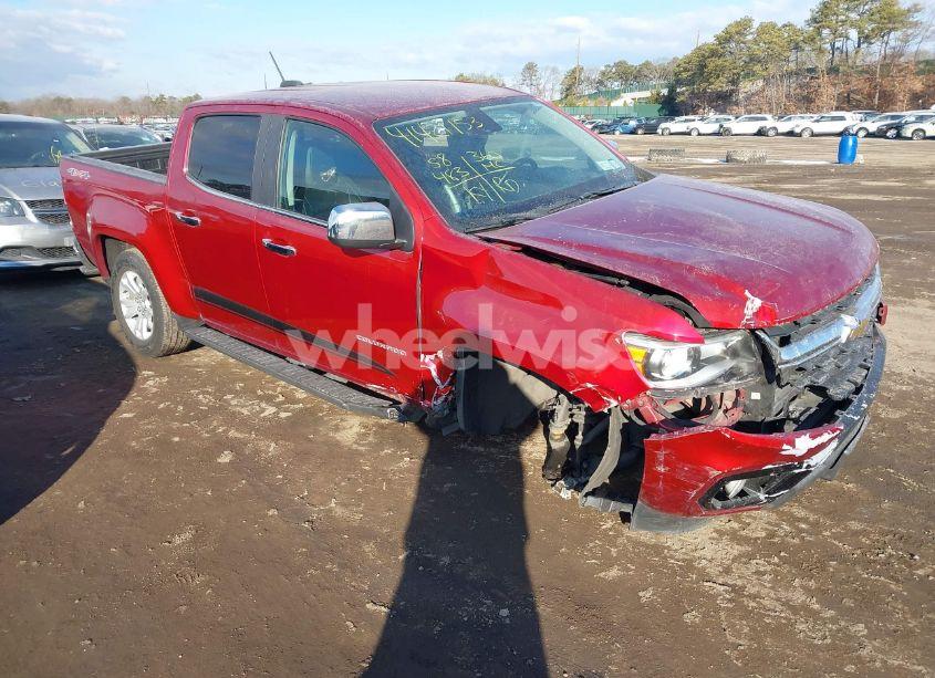 2021 Chevrolet Colorado 4WD SHORT BOX LT (VIN 1GCGTCEN3M1139020) main photo