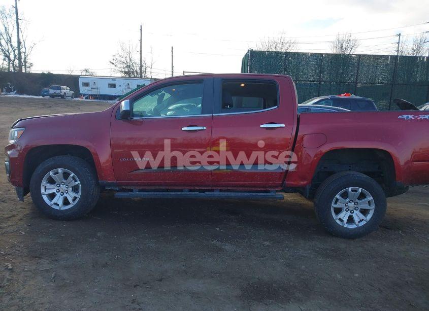 Photo 14 of 2021 Chevrolet Colorado 4WD SHORT BOX LT (VIN 1GCGTCEN3M1139020)