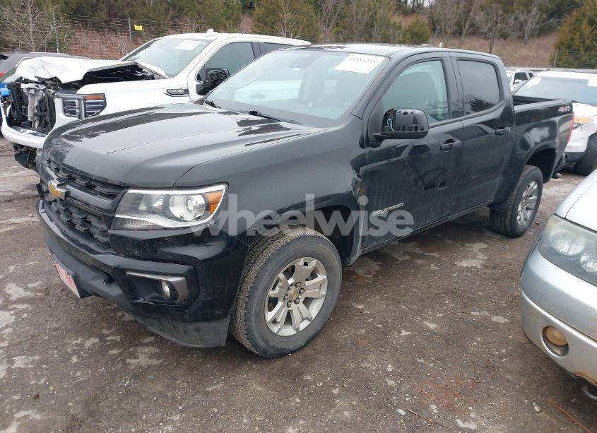 Photo 2 of 2022 Chevrolet Colorado 4WD SHORT BOX LT (VIN 1GCGTCEN9N1330572)