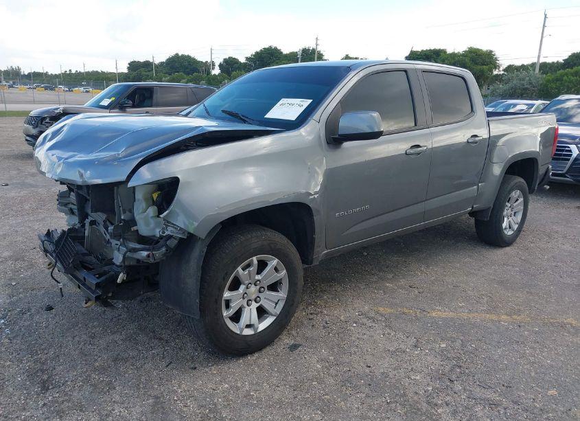 Photo 2 of 2021 Chevrolet Colorado 4WD SHORT BOX LT (VIN 1GCGTCENXM1141458)