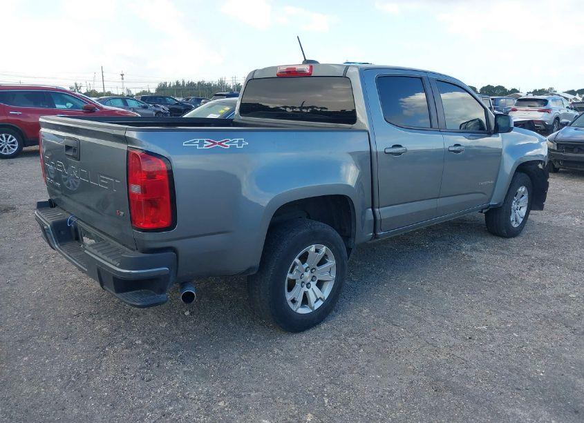 Photo 4 of 2021 Chevrolet Colorado 4WD SHORT BOX LT (VIN 1GCGTCENXM1141458)