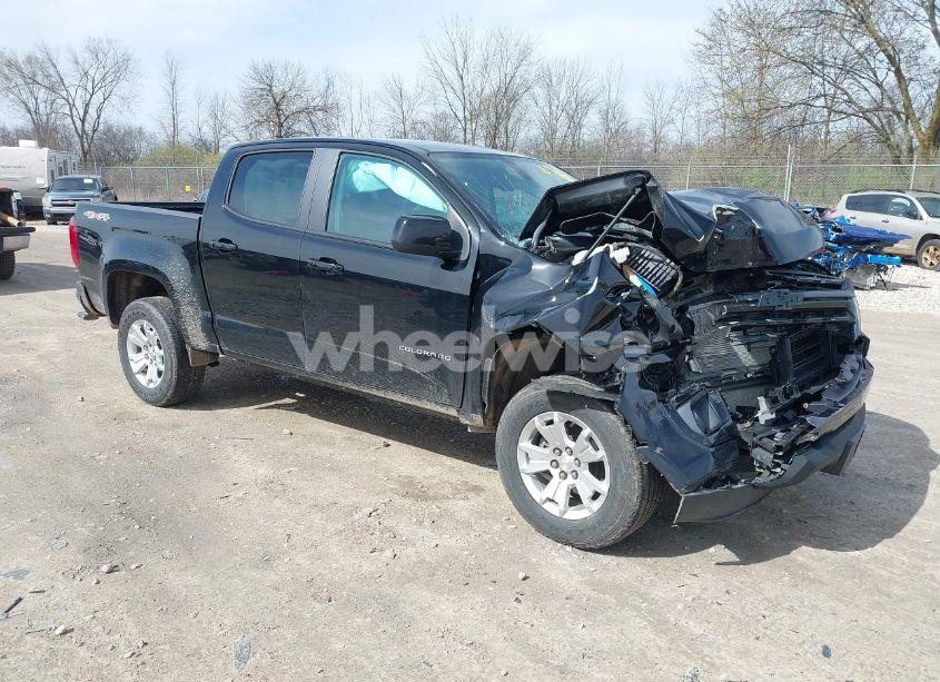 2022 Chevrolet Colorado 4WD SHORT BOX LT (VIN 1GCGTCENXN1248947) main photo