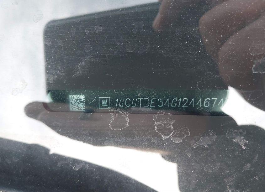 Photo 18 of 2016 Chevrolet Colorado Z71 (VIN 1GCGTDE34G1244674)