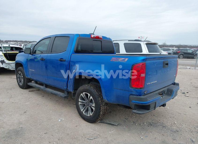 Photo 3 of 2022 Chevrolet Colorado 4WD SHORT BOX Z71 (VIN 1GCGTDEN1N1316915)