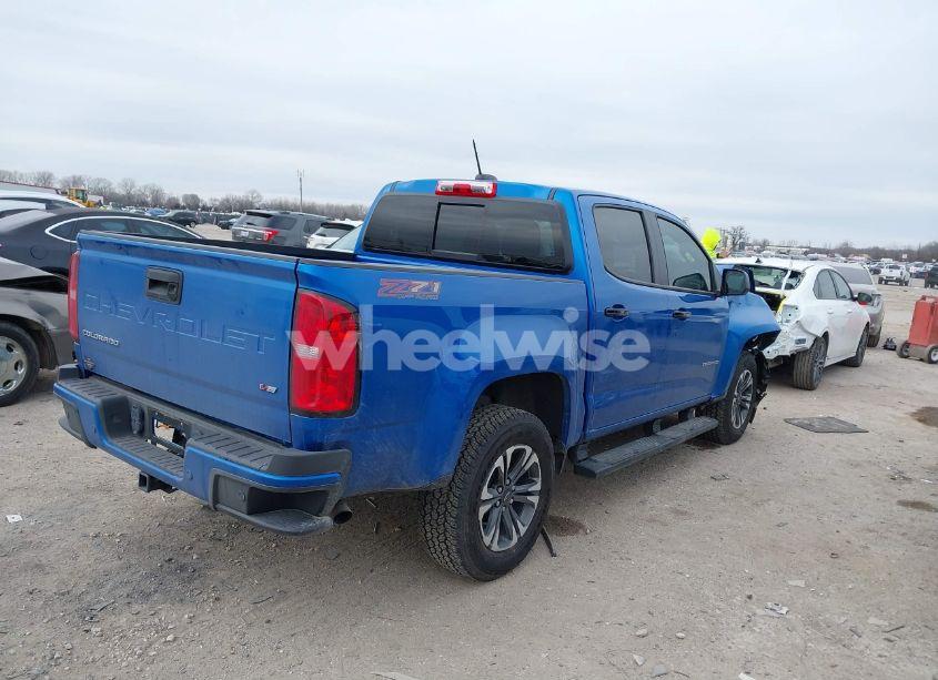 Photo 4 of 2022 Chevrolet Colorado 4WD SHORT BOX Z71 (VIN 1GCGTDEN1N1316915)