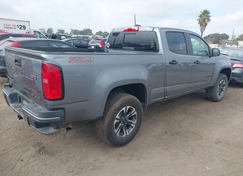 Photo 4 of 2021 Chevrolet Colorado 4WD LONG BOX Z71 (VIN 1GCGTDEN2M1277072)