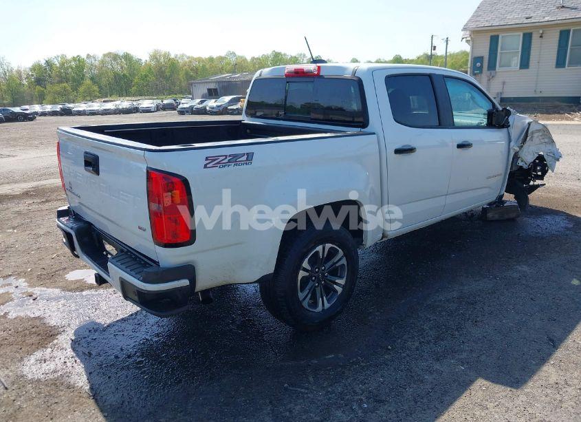Photo 4 of 2022 Chevrolet Colorado 4WD SHORT BOX Z71 (VIN 1GCGTDEN2N1266879)
